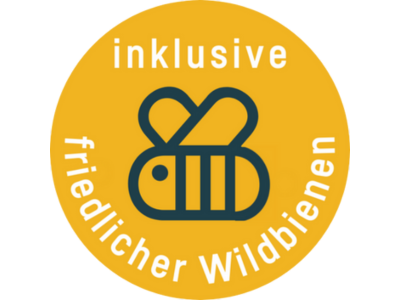 Badge inklusiver friedlicher Mauerbienen - BeeHome