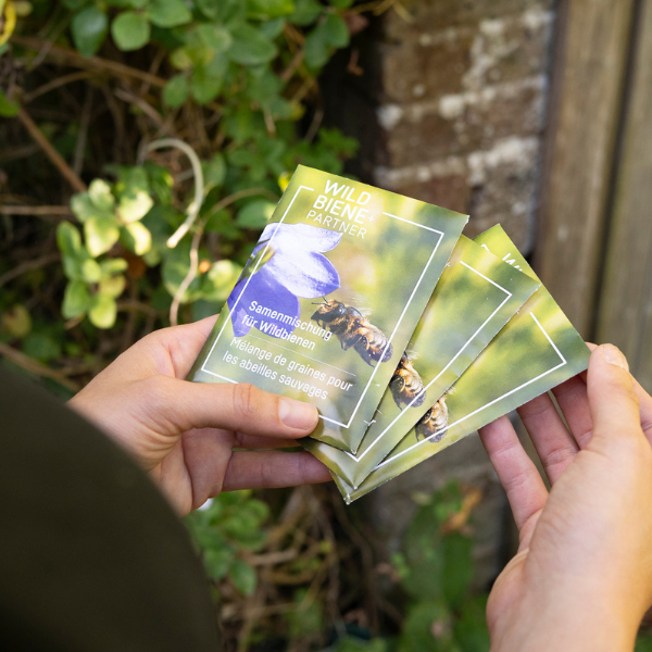 3er Set Samenmischung für Wildbienen